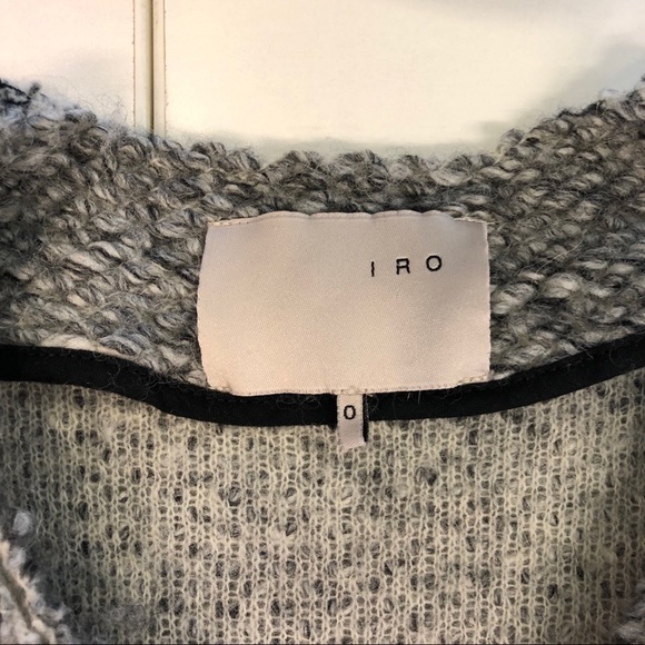 🚫SOLD🚫 Classic Iro Grey Jacket/ Cardigan Sz 0 - Picture 4 of 5